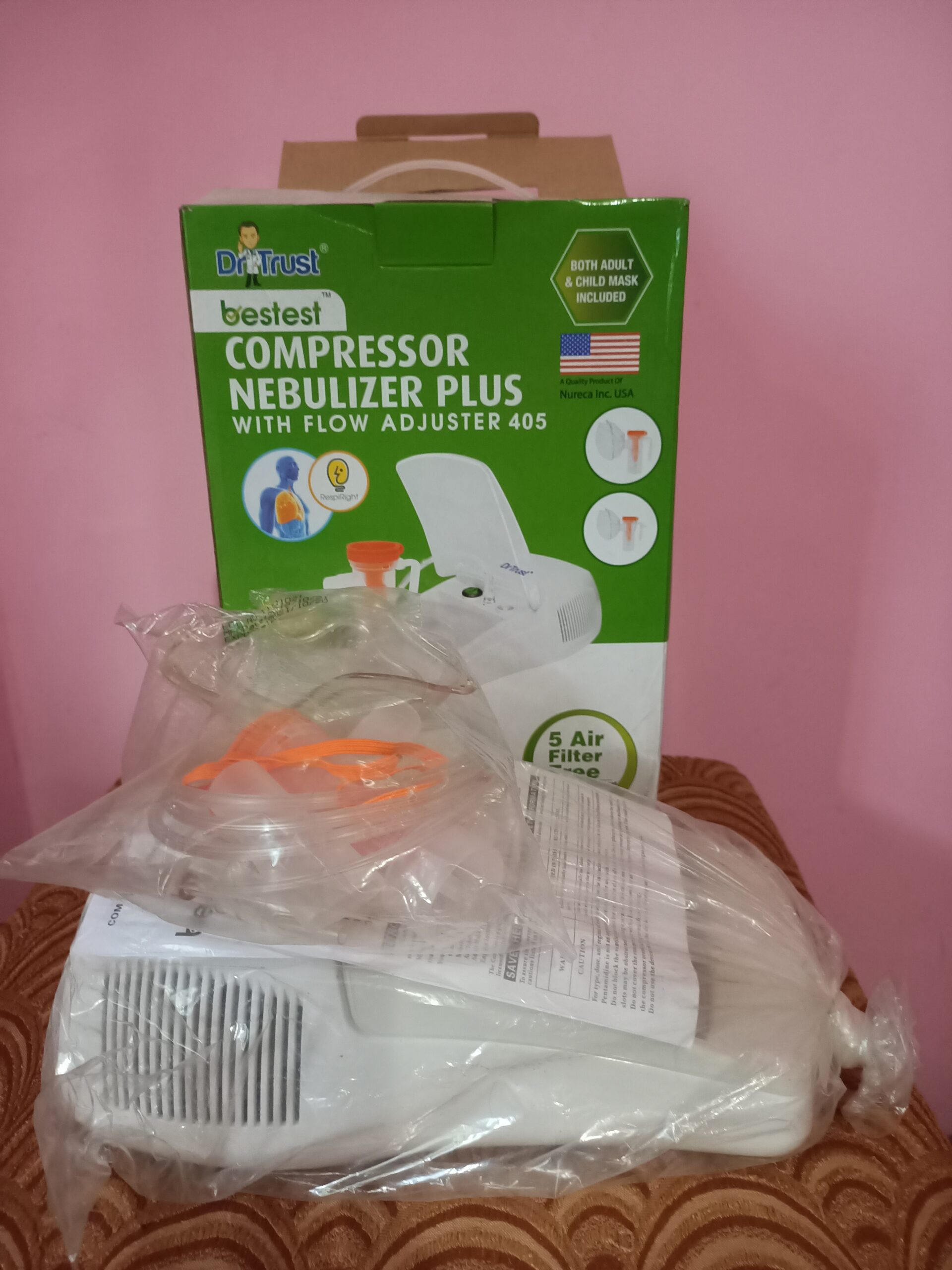 Dr Trust Bestest Plus Compressor Nebulizer Machine